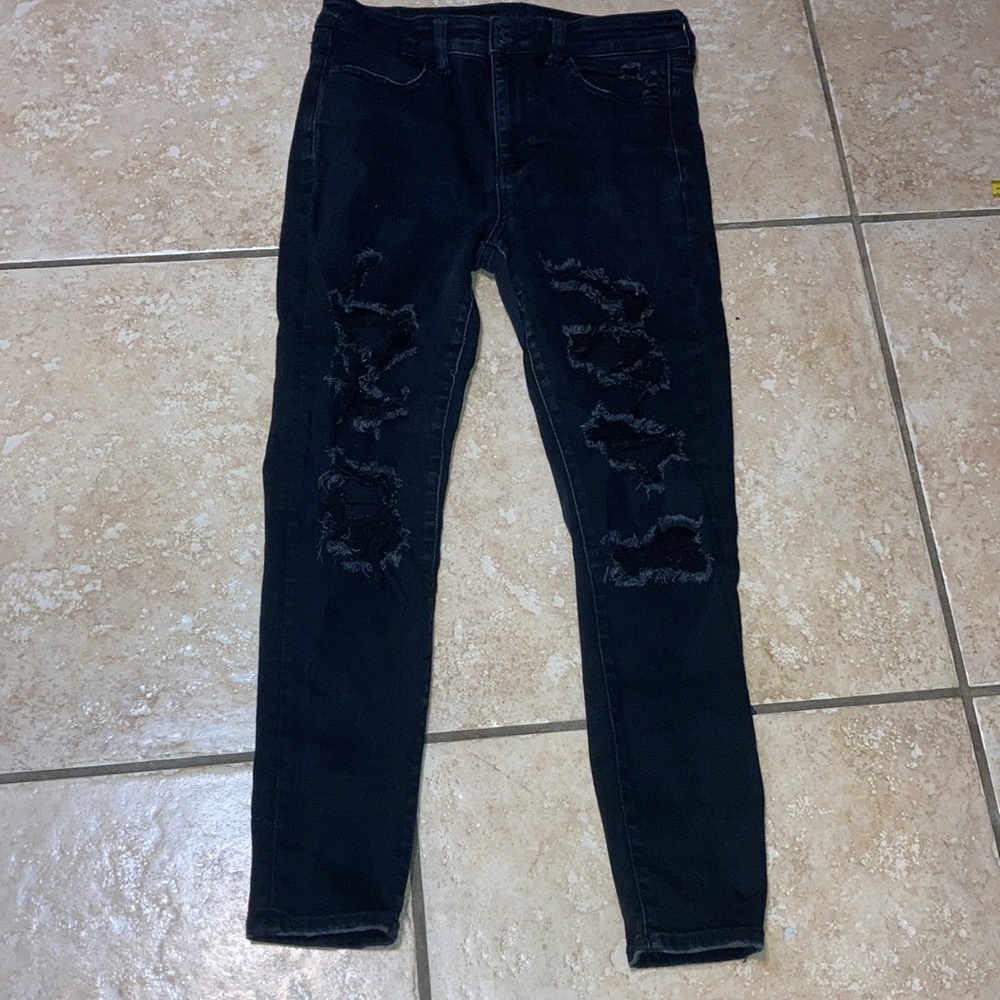 American Eagle Hi Rise Jeggings Size 10 Short